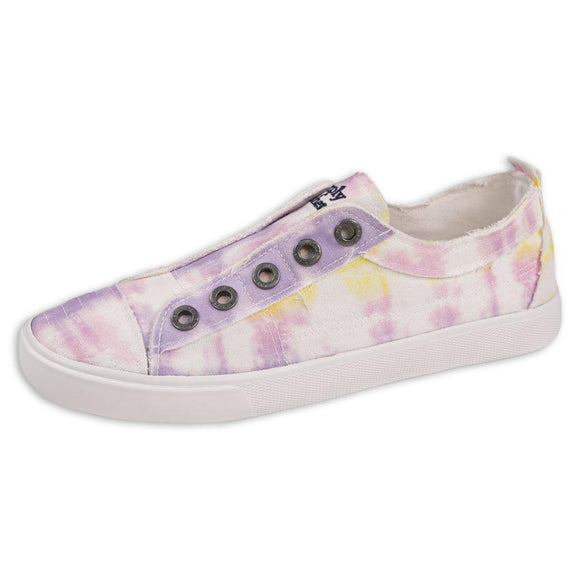 Tie-Dye Yellow Purple - Women's Vintage Loafers - by Simply Southern