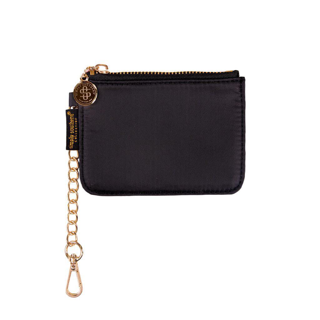 Preppy Coin Purse - Black - by Simply Southern