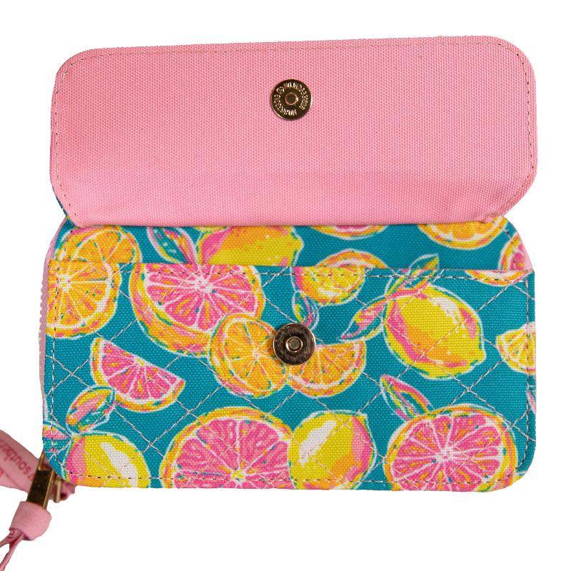 Quilted Phone Cross Wristlet - Zest - by Simply Southern