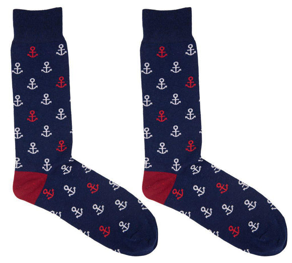 Men Simply Socks - Anchor - by Simply Southern