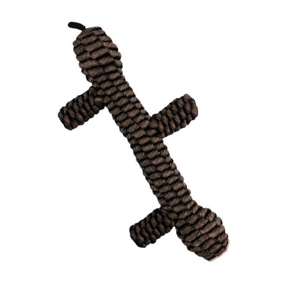 Brown Braided Stick Toy, by TALL TAILS® - www.HereTodayGoneTomorrow.store