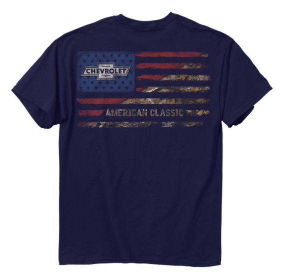 Chevy Tough Flag (Men's Short Sleeve T-Shirt) by Buckwear
