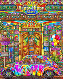 The Happy Hippy Shop Puzzle - 1000pc - by Springbok