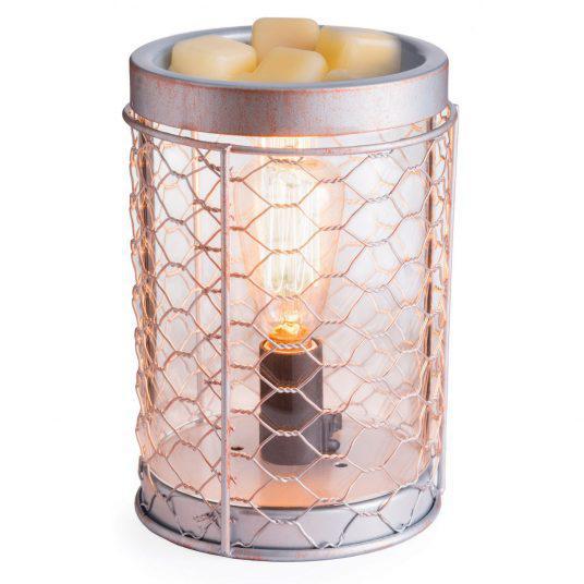 Edison Bulb Chicken Wire Illumination Warmer - by Candle Warmers Etc.