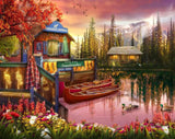 Lakeside Serenity Puzzle - 1000pc - by Springbok