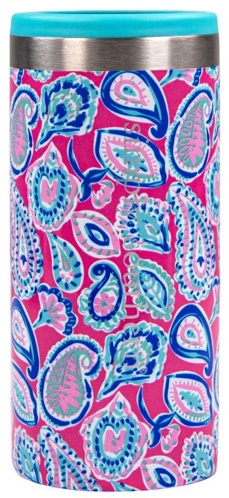 Paisley - Slim Can Cooler 12oz - by Simply Southern