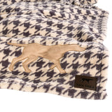 Houndstooth Throw Dog Blanket, by TALL TAILS®