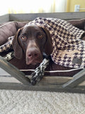 Houndstooth Throw Dog Blanket, by TALL TAILS®