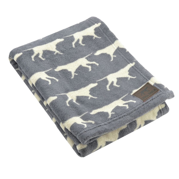 Charcoal Icon Dog Blanket, by TALL TAILS®